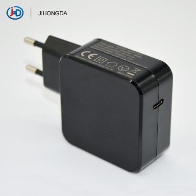 China New EU Type-C 45w PD Fast Charger with CE for Laptop and Tablet JHD-AP045E-PD-CS502 for sale