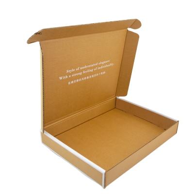 China Biodegradable Wholesale Mailing Cardboard Corrugated Paper Box for sale