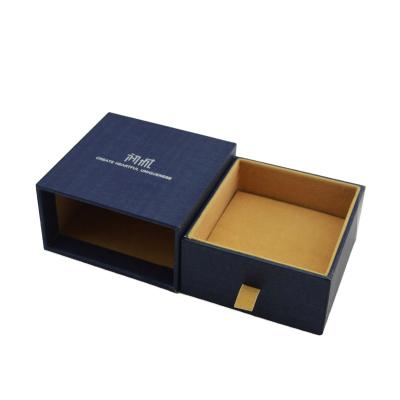 China Recyclable Top Quality Custom Luxury Jewelry Packaging Drawer Shape Paper Boxes for sale