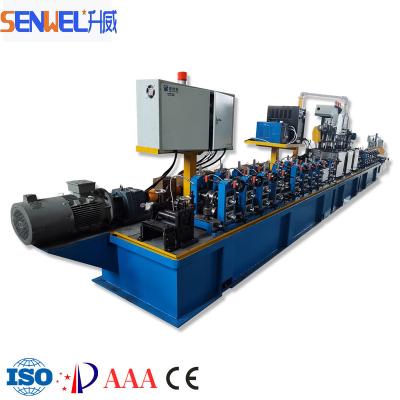 China Produce Stainless Steel Tubes/Stainless Steel Pipes Hot Sale SENWEL Pipe Making Machine Metal Pipe Production Line pipe machinery for tube mill for sale