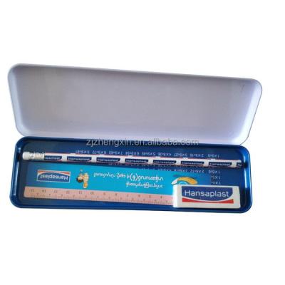 China office & School Pencil Stationery Set For Kid Metal Pencil Case Set for sale