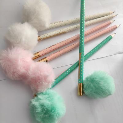 China office & School pencil 2020 hot sale new products, office school stationery, custom pencils with lid and tassel pencils HB pencil standard pencil for sale