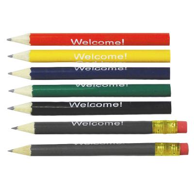 China 2019 Promotional HB Custom Pencil Mini Golf Pencil High Quality Personalized Pencil for sale