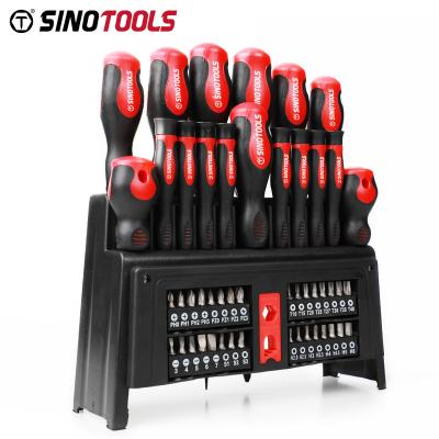 China Household Tool Kit Custom Color Screwdriver Set Competitive Price 50pc Professional Magnetic Screwdriver Tool Kit Kit for sale