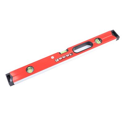 China Professional Custom Straight Aluminum Level Ruler Measure Spirit Box Durable Level for sale