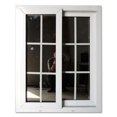 China Balcony Vinyl UPVC Europe Style Folding Sliding Window And Door Made In China for sale