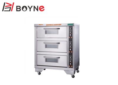 China Electric Bread Industrial Baking Oven 67kg Digital Temperature Controller 650x525x175 for sale