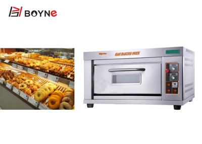 Cina Forno di gas della piattaforma di piano d'appoggio singolo, attrezzatura commerciale del creatore di pane 0.24kg/H in vendita