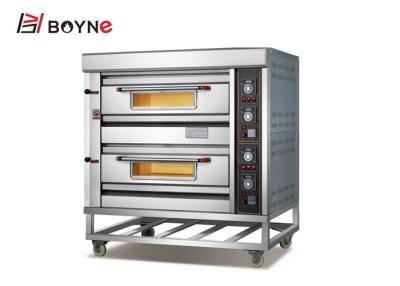 China Vier Behälter-Gas Oven For Bakery Bread Shop der Platten-2 der Plattform-4 zu verkaufen