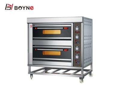 China Temperatura Controler de Digitaces horno eléctrico de la pizza de 2 capas en venta