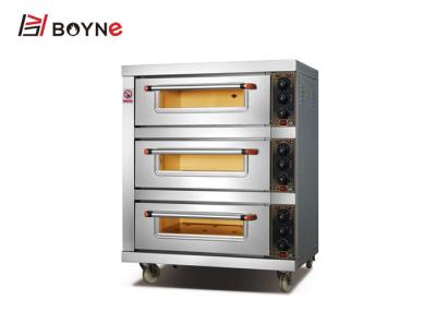 Cina Tre forno bollente di industriale dei vassoi 12kw della piattaforma tre per il negozio o la cucina del forno in vendita