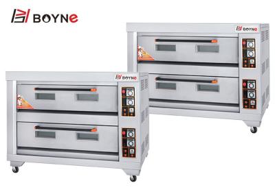 Cina Gas Oven Two Deck Six Trays del forno per l'applicazione commerciale d'approvvigionamento della cucina dell'alimento in vendita