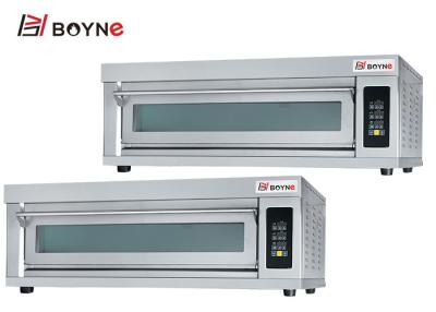 China Mikrocomputer steuerte elektrischen backenden Brotkuchen Oven One Layer Three Trayss und französisches Brot zu verkaufen