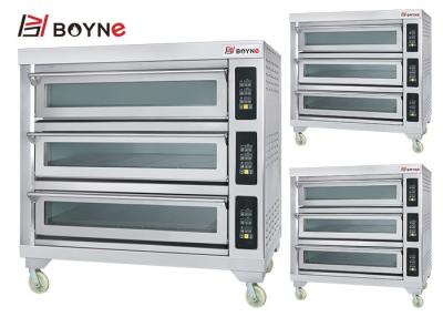 China Große Kapazität, die Oven Electric Three Layer Nine-Behälter 380v backt zu verkaufen