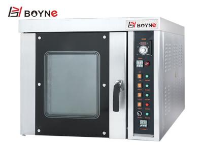 Chine Cinq acier inoxydable du four 380v de convection de plateaux avec la porte en verre à vendre