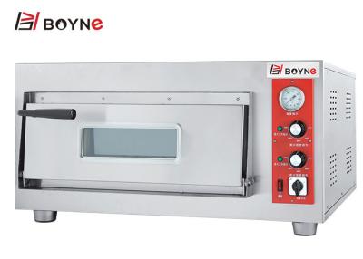 China Pizza eléctrica de acero inoxidable Oven With Stone de la sola cubierta comercial da alta temperatura en venta