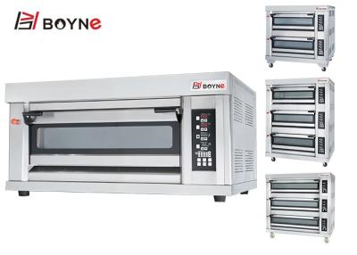 China Hochleistungsplattform, die Oven One Deck Two Trays-Gas Oven For Bakery backt zu verkaufen