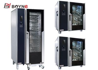 Cina 20 Tray Combi Oven Boiler Bake e vapore funzionano per la cucina dell'hotel della mensa in vendita