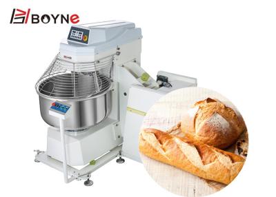 China Bäckerei-Küchen-Teig-Knetmaschine-automatisches Neigen mit Zylinder-Behälter zu verkaufen