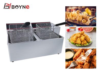 China 6.5kw Snack Food Stainless Steel Electric Fryer With Foam Inside for sale