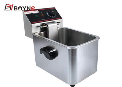 Chine friteuse 4L ouverte à réservoir unique électrique pour des parties de snack-bars à vendre