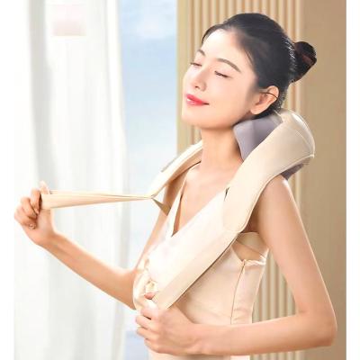 China Modern Problem Solving Products Massager Of Neck Kneading Neck Shoulder Massager Pillow Shiatsu Heat Cervical Electronic Neck Massager for sale