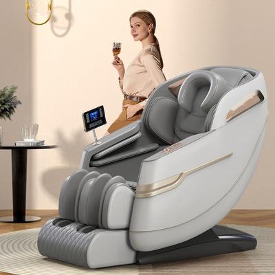 China Modern Modern Electric Heated Massage Chair 4d Zero Gravity Luxury Buttocks Massage Armchair With Full Body Massage for sale