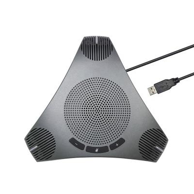 China Voip Conference Station, omnidirectional microphone with USB cable plug and play for sale