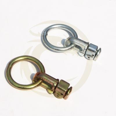 China EBTF001 Steel Track Double Stud Link Steel Down Fittings O Ring for sale