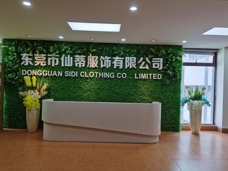 Verified China supplier - Dongguan Sidi Clothing Co., Limited