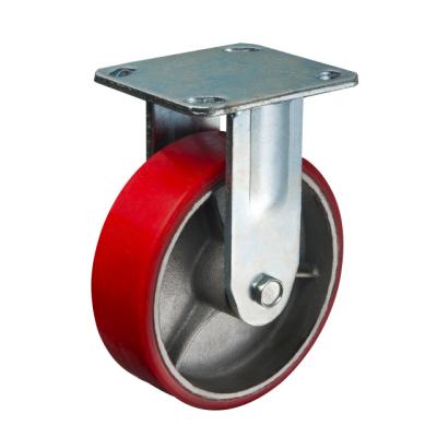 China Factory direct sales Semi-pneumatic 4 inch roller bearing wheel heavy duty industrial rubber casters only for sale