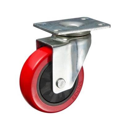 China 220 Series Semi-Pneumatic PVC Wheel Medium Duty Caster With Ball Bearing Casters, Trolley Caster Wheels for sale