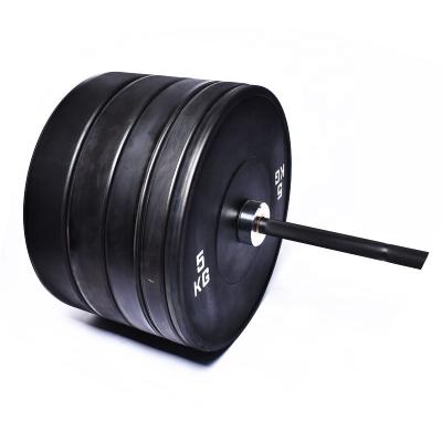 China High Quality Durable Wear Resistance Solid Black Competition PU Urethane Weightlifting Bumper Plates for sale