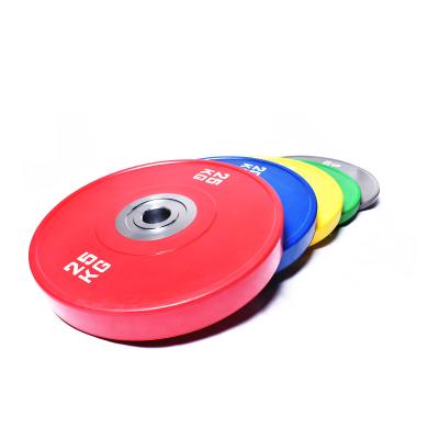 China Wholesale High Quality Professional Competition Weightlifting Rubber Bumper Plate Durable for sale