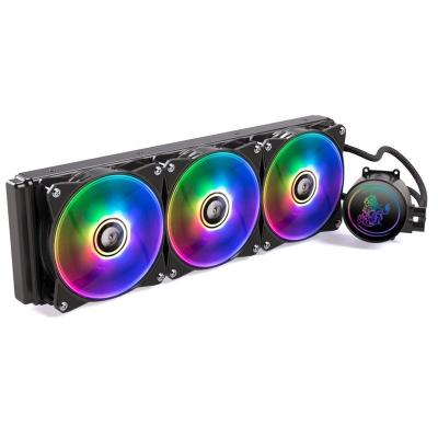 China CPU Liquid Cooling Water Computer Case 360mm Fan Liquid Cooler RGB Argb PWM Fans CPU Water Cooler for sale