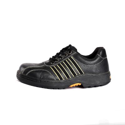 China Breathable Leather Steel Toe To Prevent Puncture Wide Last BK Mesh Breathable Safety Shoes for sale