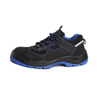 China Steel Toe Lace up Mesh Microfiber Leather Upper Comfortable EVA Insole Sport Safety Shoes for sale