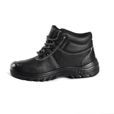 Chine OEM/SHENGJIE Chaussures de travail de qualité supérieure durables en cuir de vache en relief technologie antistatique supérieure chaussures de sécurité en acier à vendre