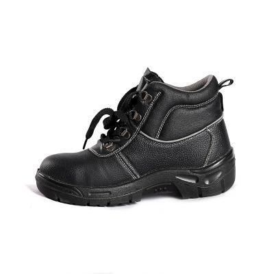 Chine OEM/SHENGJIE Chaussures de travail de haute qualité cuir de vache haut de l'orteil en acier anti-statique chaussures de sécurité industrielle pour hommes à vendre