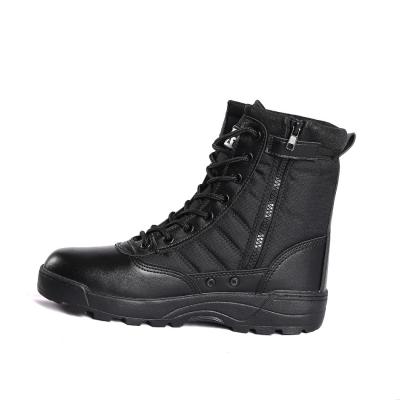 China Shengjie Black Anti-Slip Boots Respirables Enlace hasta Nubuck Ligero Cuero de Vaca Oxford Calzado de senderismo al aire libre en venta