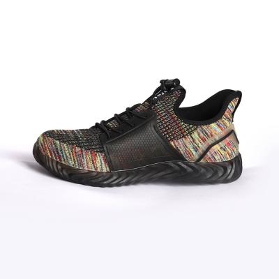 China Shengjie Premium Factory KPU met vlieg gebreide stof Boven Verbeterde Bescherming Safetoe Beschermende fashion veiligheid schoenen Te koop