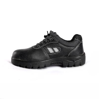 China Work Boots Labor Protective Footwear Anti Smash Comfortable Microfiber Leather Safety Shoes for sale