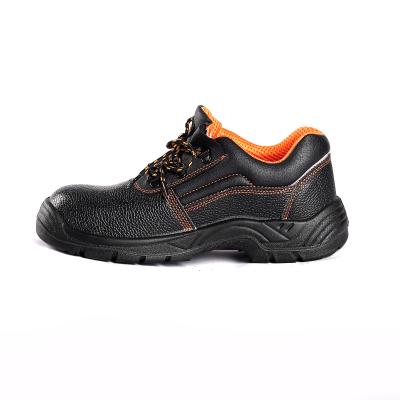 China Zapatos de seguridad de corte bajo de cuero de coe en relieve para sitios de construcción Rango USD10-20 zapatos de seguridad zapatos de trabajo en venta