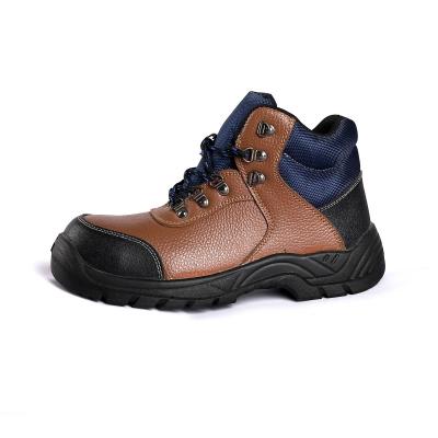 China Slip And Abrasion Resistant PU Sole Work Shoes Breathable Mesh Lining for Heavy Duty Safey Boots for sale