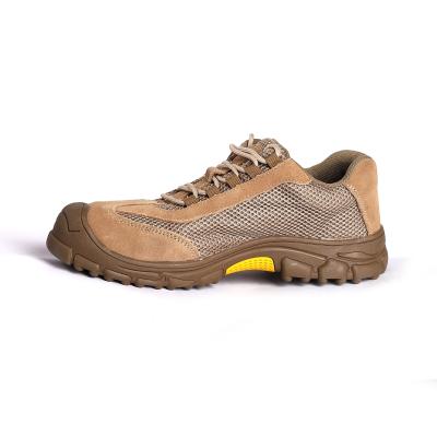 China Steel Insole And Microfiber Leather Mesh Upper Material Protective Shoes With Low Top Safety Shoes for sale