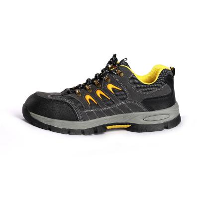 China Electrical Hazard Rated Low Cut Safety Shoes With Microfiber Leather Mesh Upper Construction Safety Shoes for sale