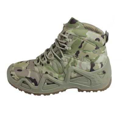 China Estilo de combate PUPU suela exterior con material de revestimiento de malla de la marca Shengjie botas personalizadas del ejército zapatos de deporte en venta