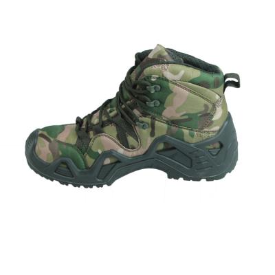 China SJ OEM Fuera Antiderrapante Lengua de tela de nylon Gusset para superficies resbaladizas Botas del ejército para hombres en venta