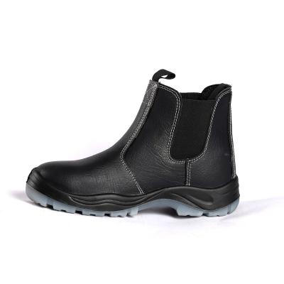 China Dual Density Pu Outsole Anti Slip for Wet and Oily Environments Upper Safety Boots for Men for sale