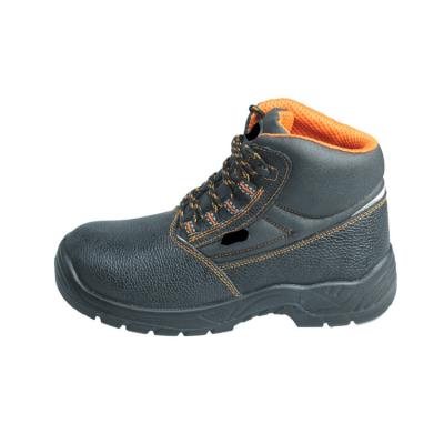 China Breathable Work Boots Injection Construction Worker Schoen Voor de bouw Microfiber leer veiligheid schoenen Te koop